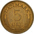 Coin, Denmark, Frederik IX, 5 Öre, 1972, Copenhagen, EF(40-45), Bronze