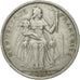 Moneda, Polinesia francesa, 5 Francs, 1965, Paris, EBC, Aluminio, KM:4