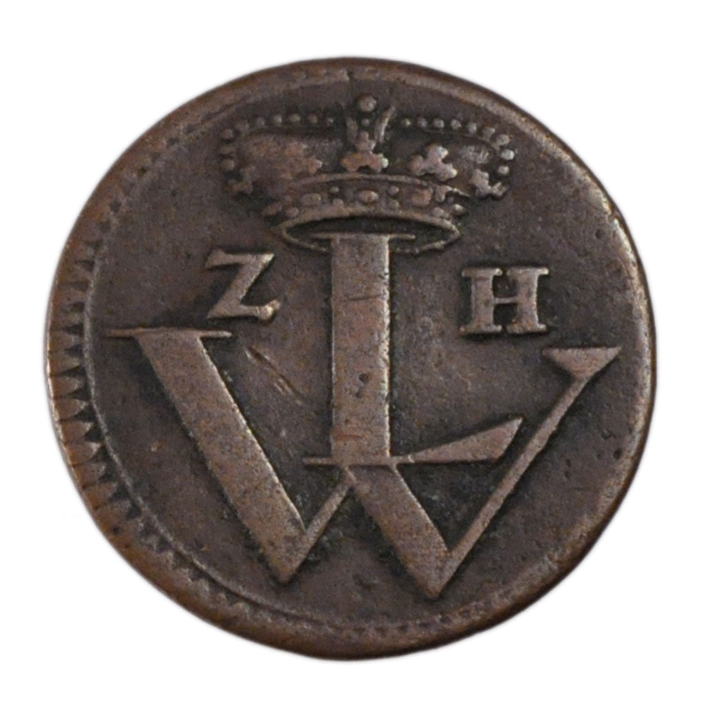 GERMAN STATES, Heller, 1755, KM #445, EF(40-45), Copper, 20, 2.50
