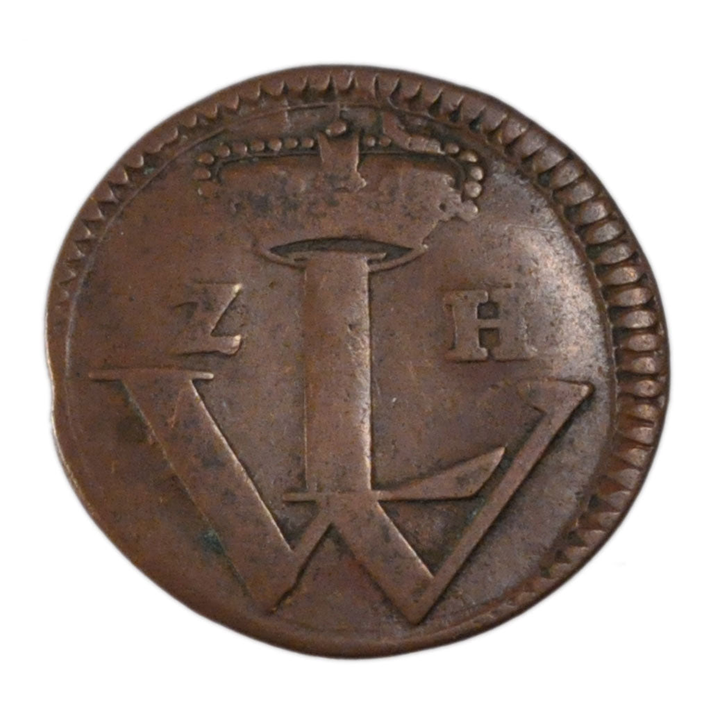 GERMAN STATES, Heller, 1757, KM #445, VF(30-35), Copper, 20, 2.20