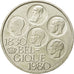 Coin, Belgium, 500 Francs, 500 Frank, 1980, Brussels, EF(40-45), Silver Clad