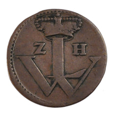 Coin, German States, HESSE-CASSEL, Wilhelm VIII, Heller, 1757, VF(30-35)
