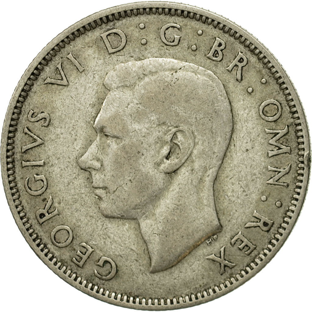 Coin, Great Britain, George VI, Florin, Two Shillings, 1941, EF(40-45), Silver