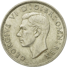 Monnaie, Grande-Bretagne, George VI, 1/2 Crown, 1940, TTB, Argent, KM:856