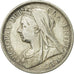 Monnaie, Grande-Bretagne, Victoria, 1/2 Crown, 1899, TTB, Argent, KM:782
