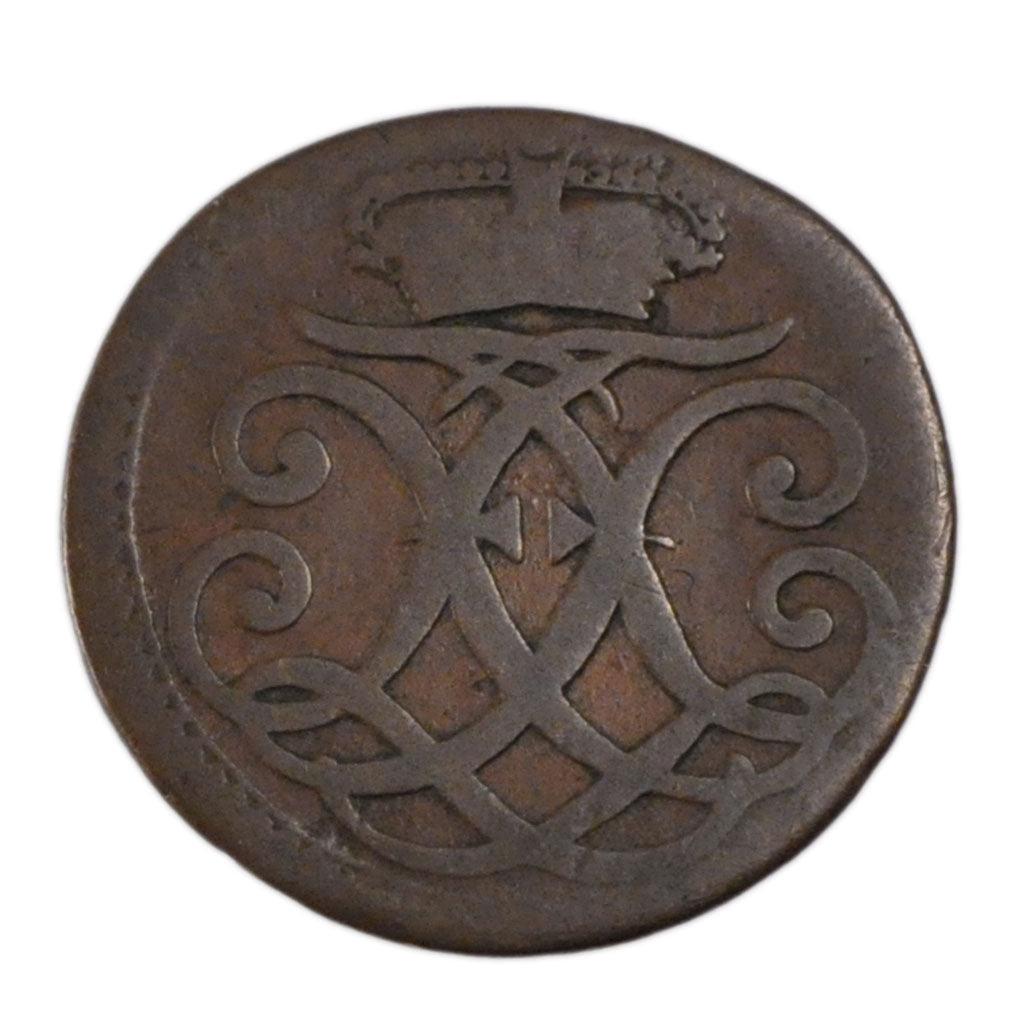 GERMAN STATES, Heller, 1760, KM #465, VF(30-35), Copper, 19, 2.10