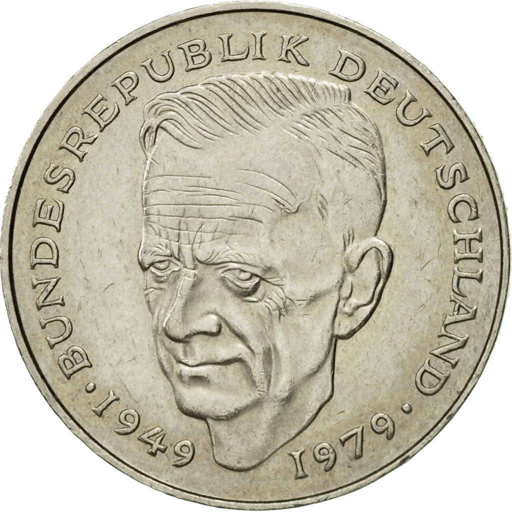 Moneda, ALEMANIA - REPÚBLICA FEDERAL, 2 Mark, 1992, Munich, MBC, Cobre -