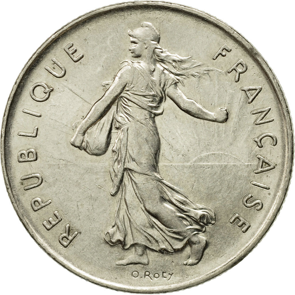 Monnaie, France, Semeuse, 5 Francs, 1975, Paris, TTB, Nickel Clad Copper-Nickel