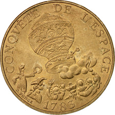 Coin, France, La conquête, 10 Francs, 1983, Paris, EF(40-45), Nickel-Bronze
