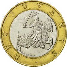 Coin, Monaco, Rainier III, 10 Francs, 2000, EF(40-45), Bi-Metallic, KM:163