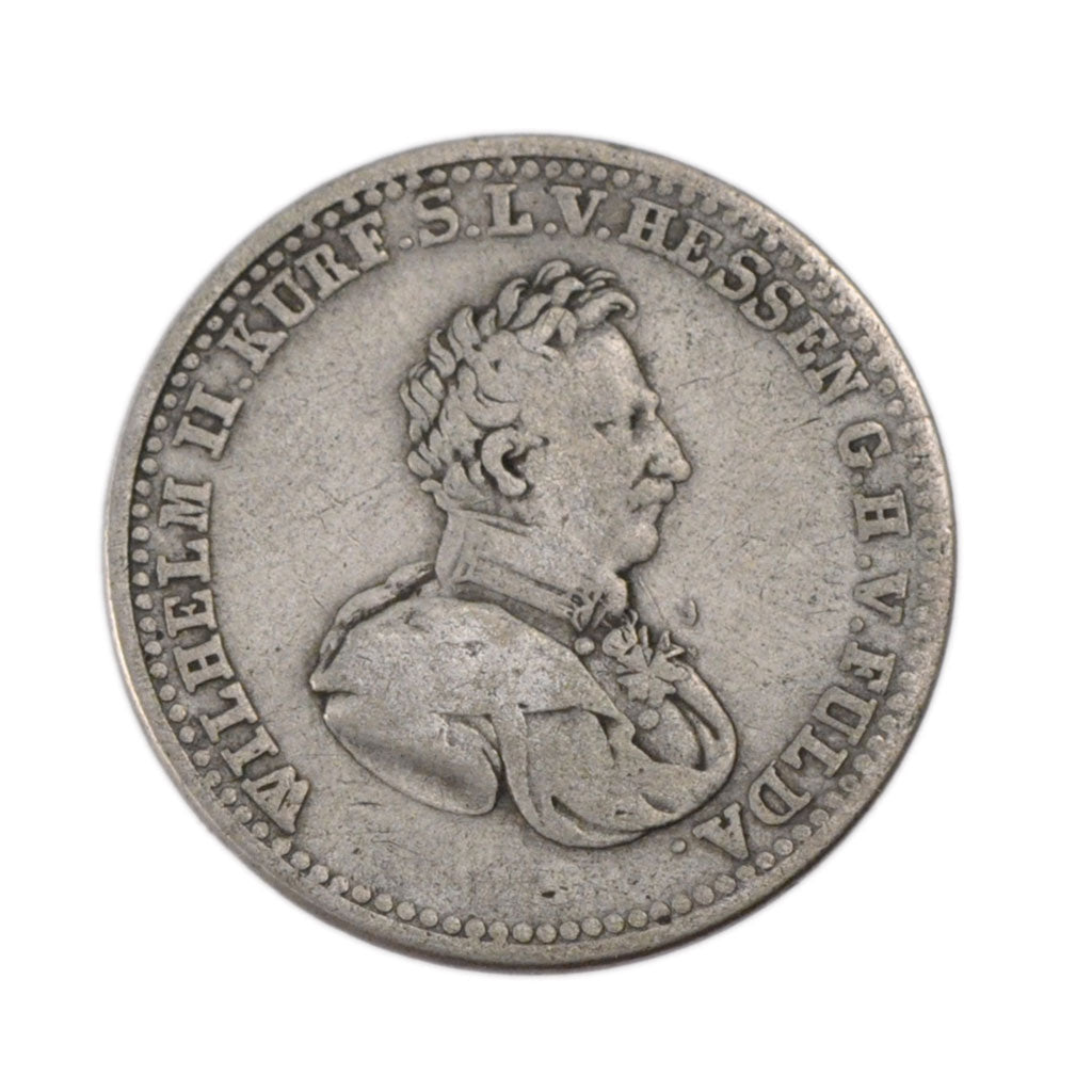 GERMAN STATES, 1/3 Thaler, 1823, KM #578, VF(30-35), Silver, 8.30