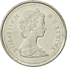 Monnaie, Canada, Elizabeth II, 25 Cents, 1989, Royal Canadian Mint, Ottawa, TB+