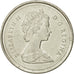 Coin, Canada, Elizabeth II, 25 Cents, 1989, Royal Canadian Mint, Ottawa