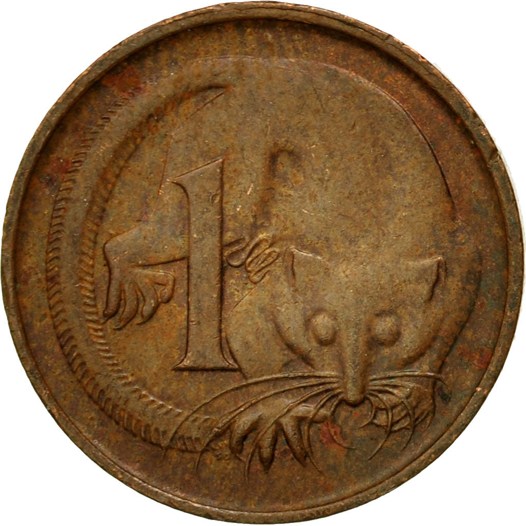 Coin, Australia, Elizabeth II, Cent, 1983, Melbourne, EF(40-45), Bronze, KM:62
