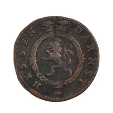 Monnaie, Etats allemands, HESSE-DARMSTADT, Ludwig IX, Pfennig, 1777, TB, Cuivre