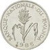 Coin, Rwanda, Franc, 1985, British Royal Mint, VF(30-35), Aluminum, KM:12