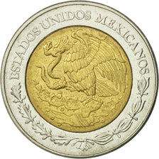 Coin, Mexico, 2 Pesos, 1996, Mexico City, EF(40-45), Bi-Metallic, KM:604