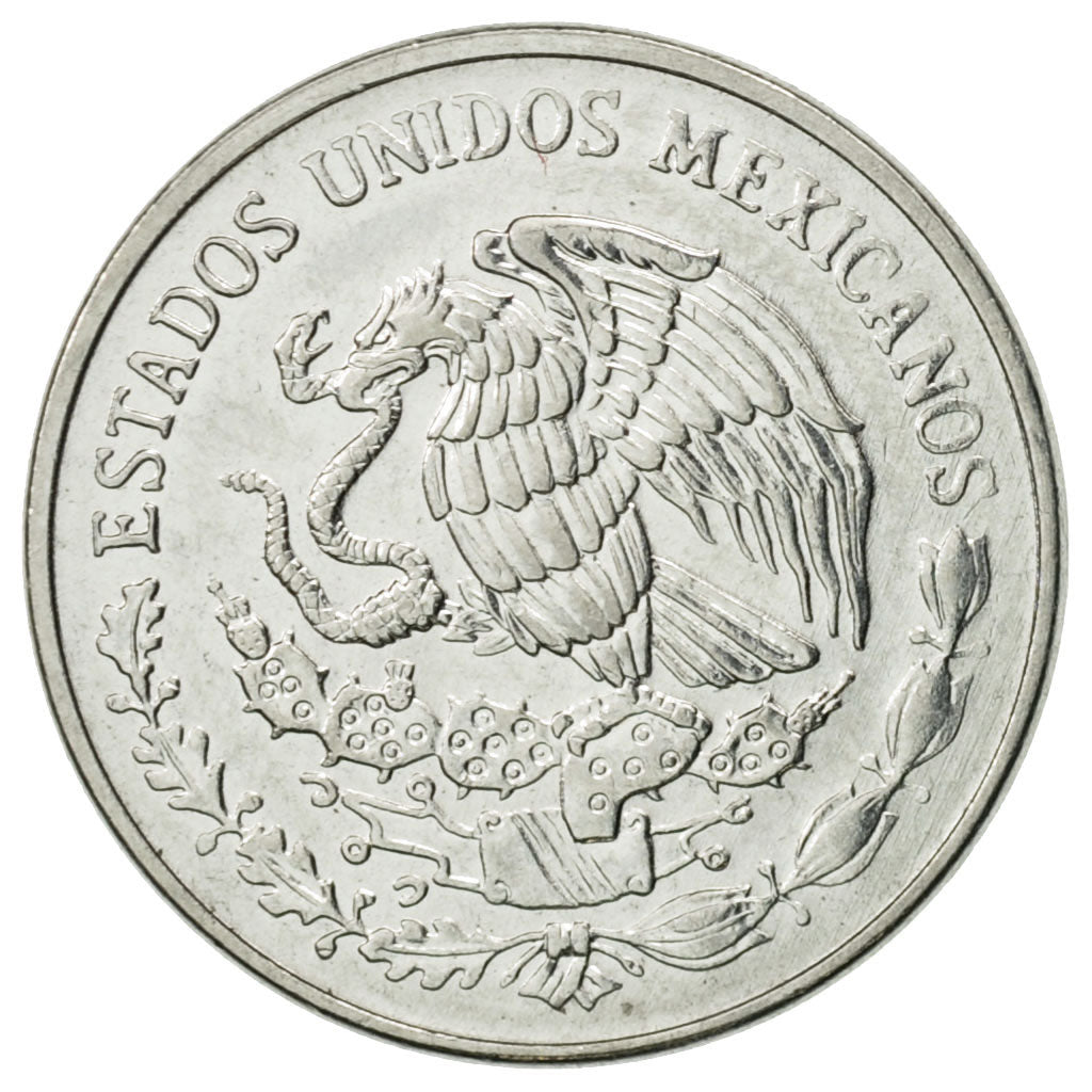 Moneta, Messico, 10 Centavos, 1996, Mexico City, BB, Acciaio inossidabile
