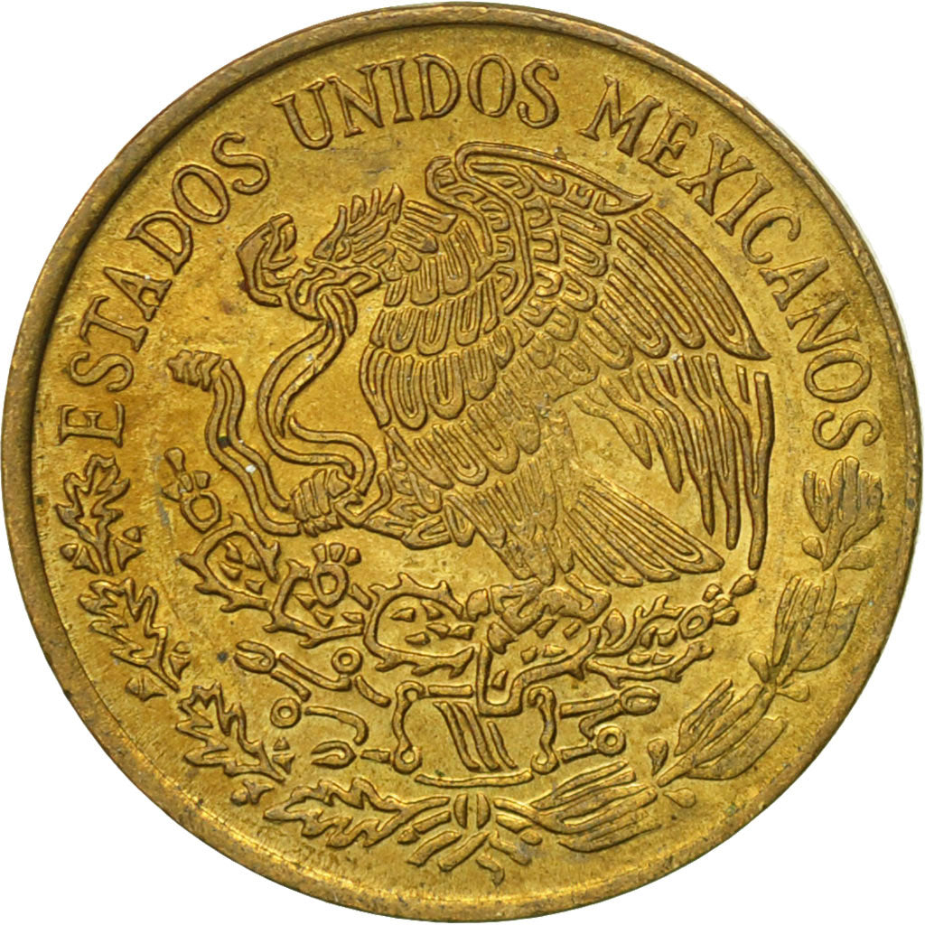 Moneta, Messico, 5 Centavos, 1971, Mexico City, BB, Ottone, KM:427
