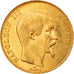 Moneda, Francia, Napoleon III, Napoléon III, 50 Francs, 1857, Paris, MBC+, Oro