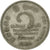 Moneta, Sri Lanka, 2 Rupees, 1984, MB+, Rame-nichel, KM:147
