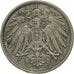 Münze, GERMANY - EMPIRE, Wilhelm II, 10 Pfennig, 1912, Muldenhütten, SS