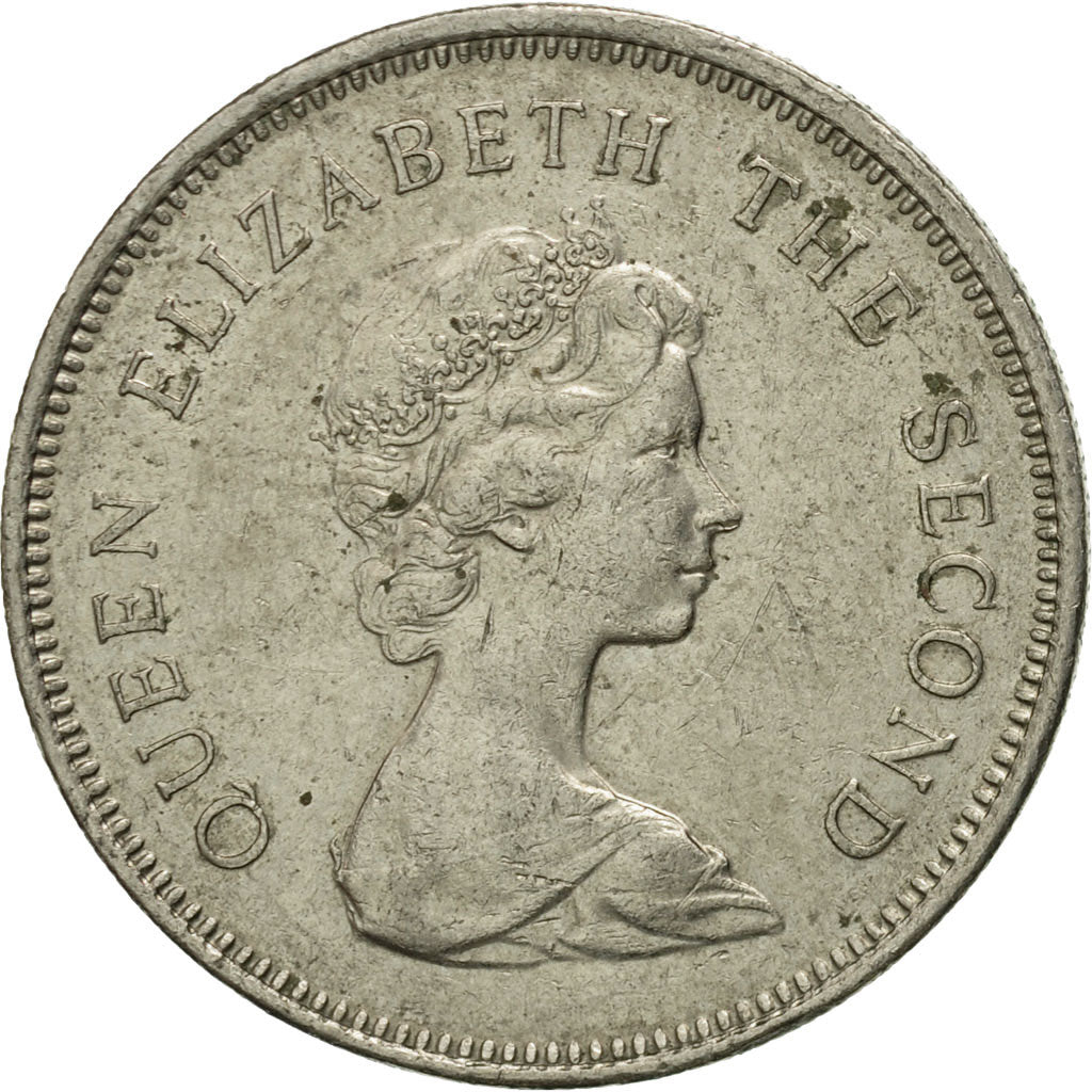 Moneta, Hong Kong, Elizabeth II, Dollar, 1978, VF(30-35), Miedź-Nikiel, KM:43