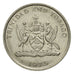 Moneda, TRINIDAD & TOBAGO, 10 Cents, 1975, Franklin Mint, MBC, Cobre - níquel