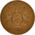 Moneda, TRINIDAD & TOBAGO, 5 Cents, 1967, Franklin Mint, BC+, Bronce, KM:2