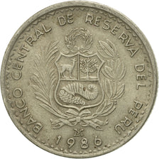 Coin, Peru, Inti, 1986, Lima, VF(30-35), Copper-nickel, KM:296