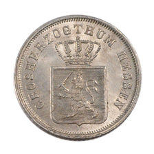 GERMAN STATES, 6 Kreuzer, 1848, KM #326, MS(60-62), Silver, 2.60