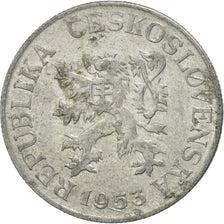 Moneta, Cecoslovacchia, 25 Haleru, 1953, MB+, Alluminio, KM:39