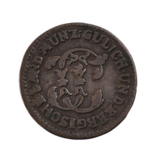 GERMAN STATES, 1/4 Stuber, 1785, KM #205, VF(30-35), Copper, 23.7, 3.00