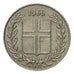 Moneta, Islandia, 25 Aurar, 1966, VF(30-35), Miedź-Nikiel, KM:11