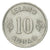 Coin, Iceland, 10 Aurar, 1974, VF(30-35), Aluminum, KM:10a