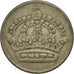 Coin, Sweden, Gustaf VI, 50 Öre, 1953, VF(20-25), Silver, KM:825