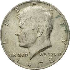 Coin, United States, Kennedy Half Dollar, Half Dollar, 1978, U.S. Mint