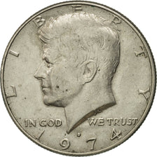 Moneta, Stati Uniti, Kennedy Half Dollar, Half Dollar, 1974, U.S. Mint, Denver