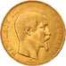 Moneta, Francia, Napoleon III, Napoléon III, 50 Francs, 1859, Paris, BB, Oro