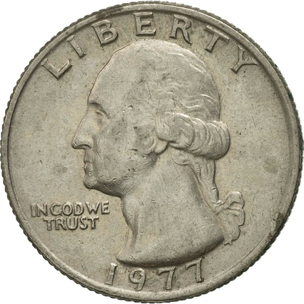 Monnaie, États-Unis, Washington Quarter, Quarter, 1977, U.S. Mint