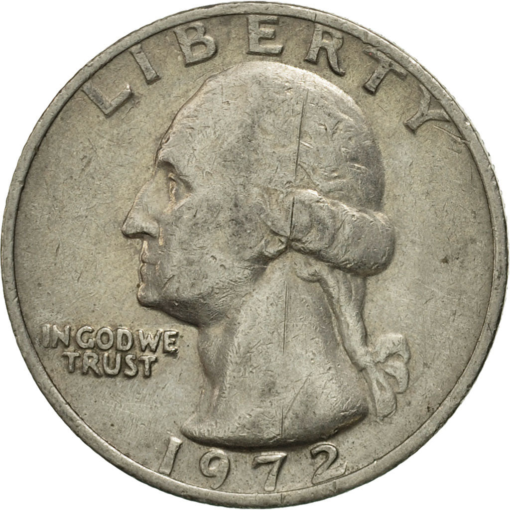 Moneta, Stati Uniti, Washington Quarter, Quarter, 1972, U.S. Mint, Philadelphia