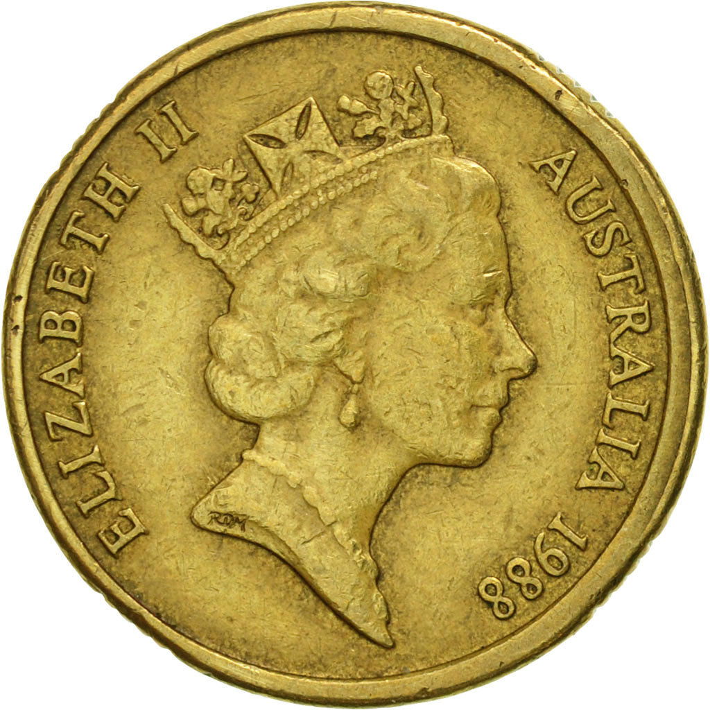 Münze, Australien, Elizabeth II, 2 Dollars, 1988, Melbourne, SS
