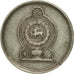Moneta, Sri Lanka, 25 Cents, 1975, VF(20-25), Miedź-Nikiel, KM:141.1
