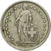 Coin, Switzerland, 1/2 Franc, 1958, Bern, VF(20-25), Silver, KM:23