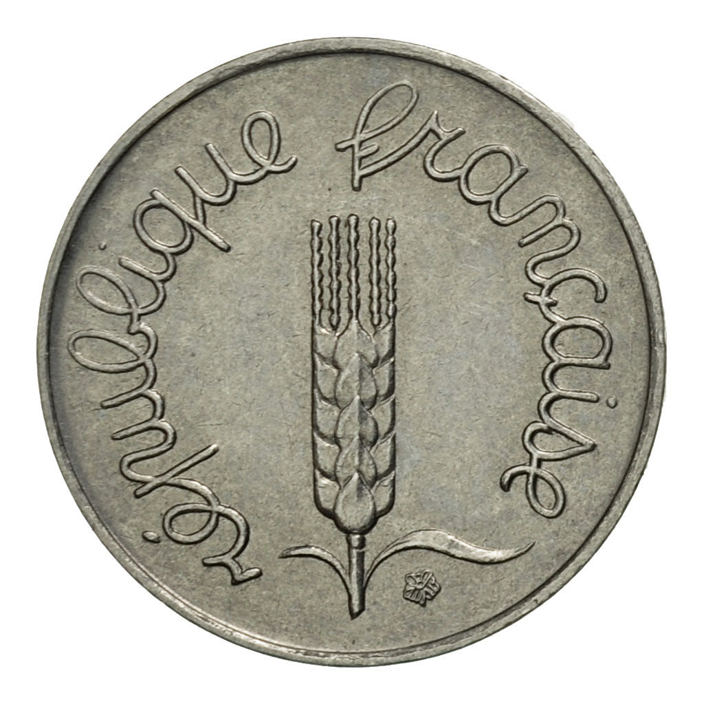 Moneta, Francja, Épi, Centime, 1964, Paris, VF(30-35), Stal nierdzewna, KM:928