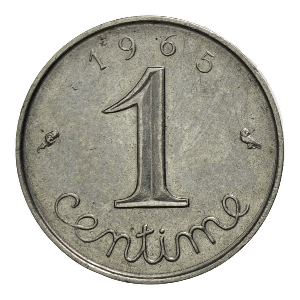 Munten, Frankrijk, Épi, Centime, 1965, Paris, FR+, Stainless Steel, KM:928
