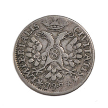 Coin, German States, LUBECK, 8 Schilling, 1/4 Thaler, 1730, EF(40-45), Silver