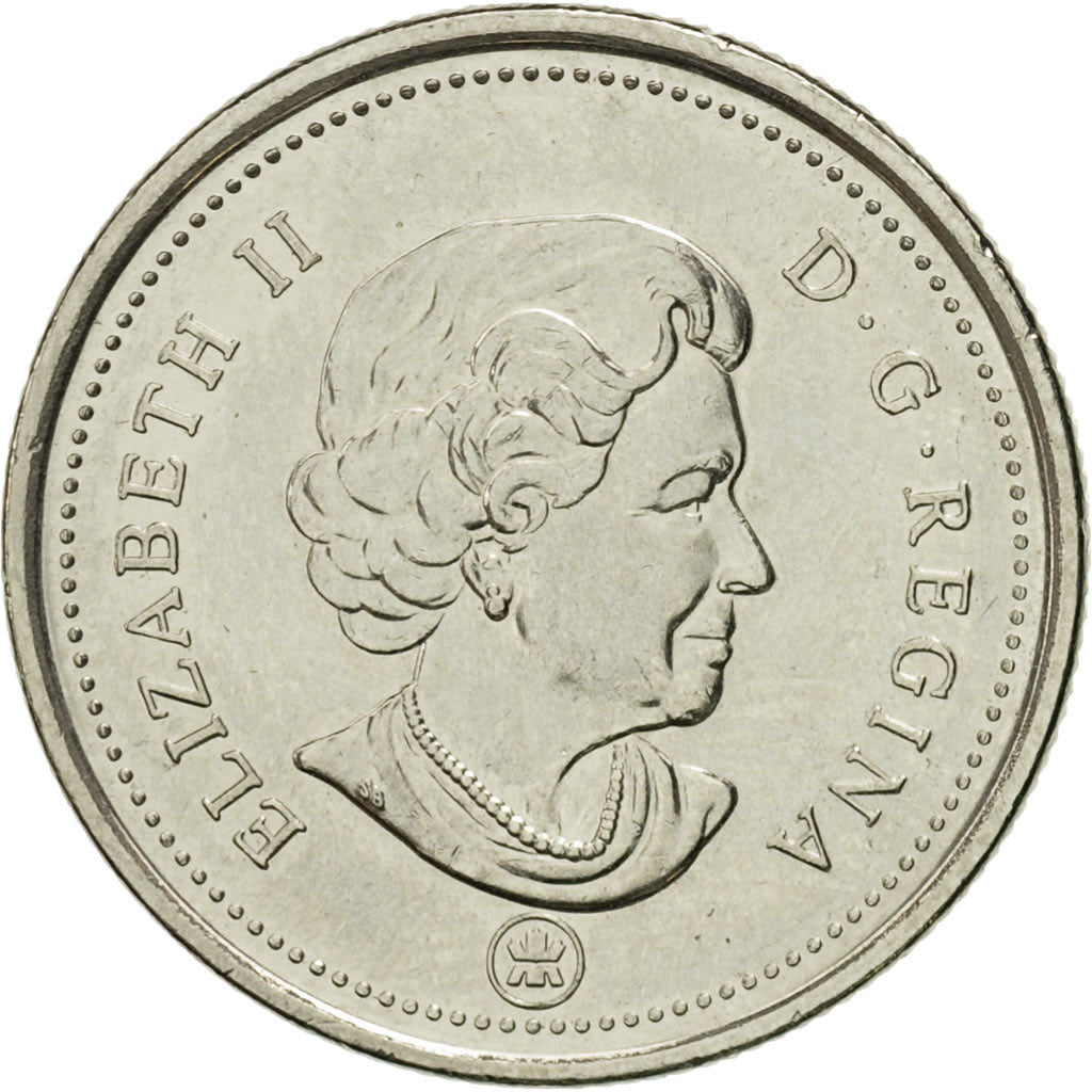 Monnaie, Canada, Elizabeth II, 25 Cents, 2011, Royal Canadian Mint, Winnipeg