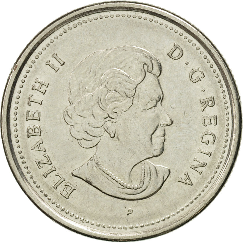 Coin, Canada, Elizabeth II, 25 Cents, 2004, Royal Canadian Mint, EF(40-45)