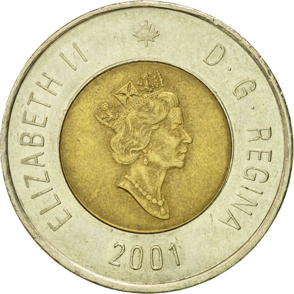 Coin, Canada, Elizabeth II, 2 Dollars, 2001, Royal Canadian Mint, Ottawa